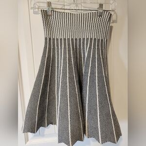 Francescas Black & White Skirt